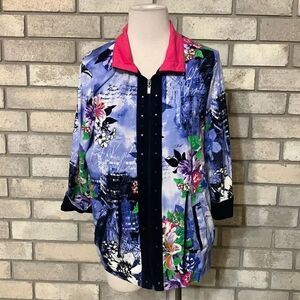 3for$20 zipper front jacket small